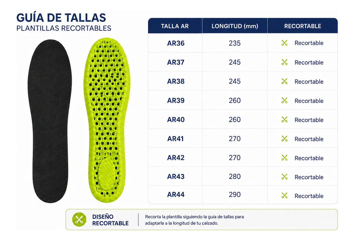 Plantilla Bangni Nut Artemisa Antiolor Transpirable