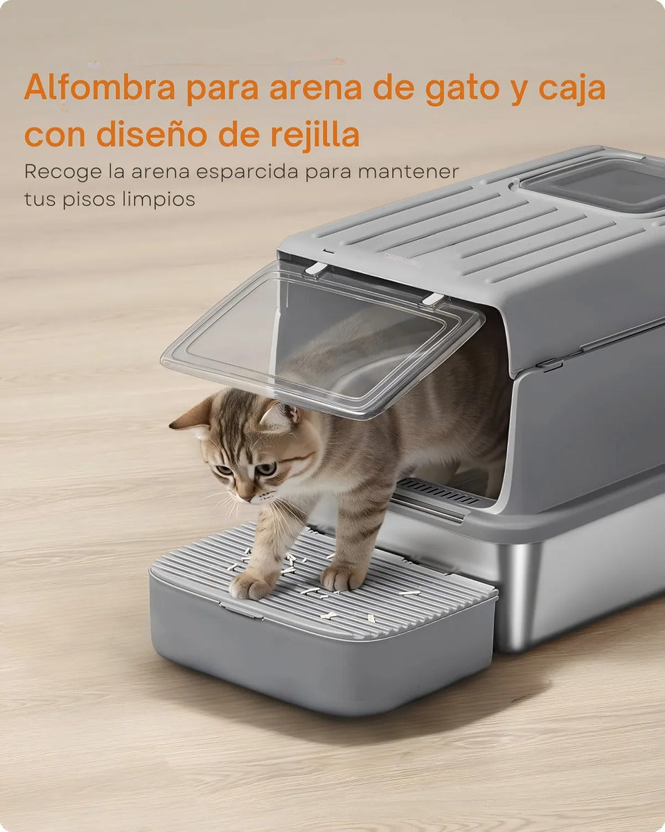 Caja Inox. Doble Cerrada C/pala 60×40×37.8cm Antiderrame15kg