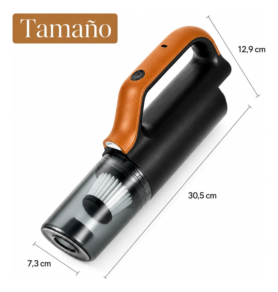Multiuso Inalámbrica Para Coche 4500pa Hepa Usb Recargable