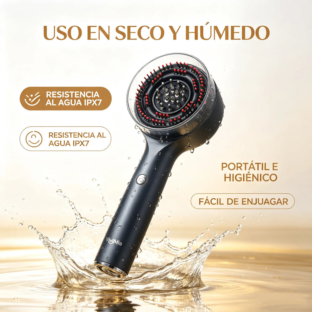 Masajeador Capilar Crecimiento Cabello Peine Eléctrico 3 Mod
