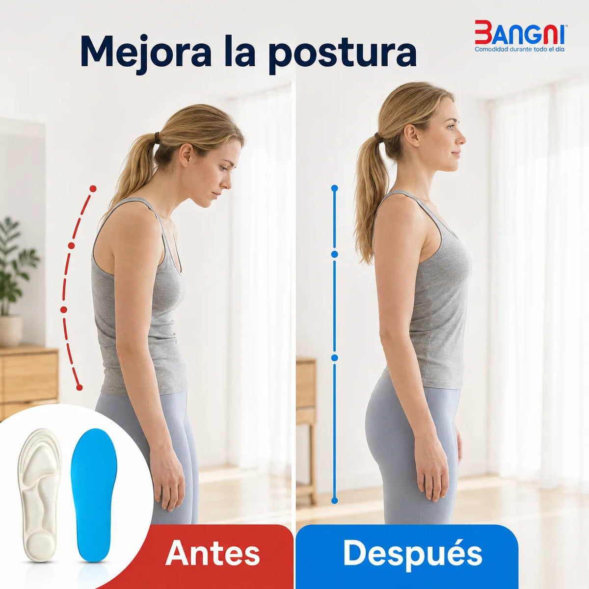 Plantilla Ortopédica Soporte Para Fascitis Plantar 2 Pares
