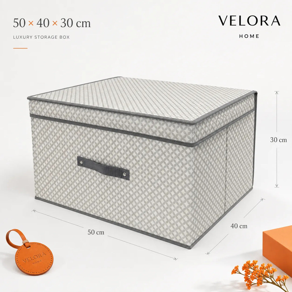 Caja Plegable Premium 60l,reforzada,anticaída Y Multiuso