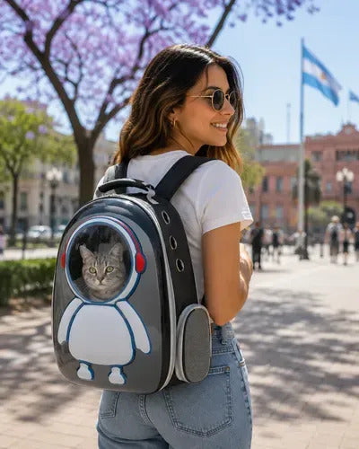 Bolso Para Gatos Transpirable Con Ventana, Varios Estilos