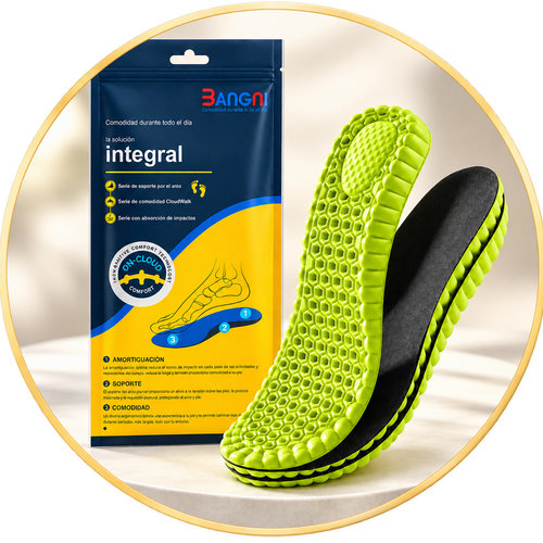 Plantillas Anti Olor Antibacterianas