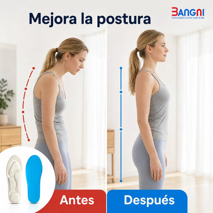Bangni Plantilla Ortopédica Soporte Para Fascitis Plantar