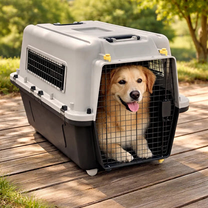 Transportador Para Perros Iata Xgh 35kg 81x59x36cm