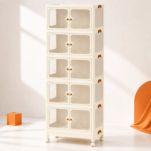 Organizador Plegable Premium Multiuso Con Ruedas 70x42x192cm