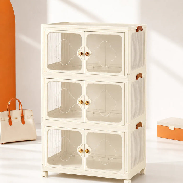 Organizador Plegable Premium Multiuso Con Ruedas 70x42x118cm