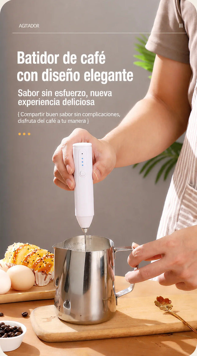 Espumador Eléctrico Multifuncional Inalámbrico Y Silencioso
