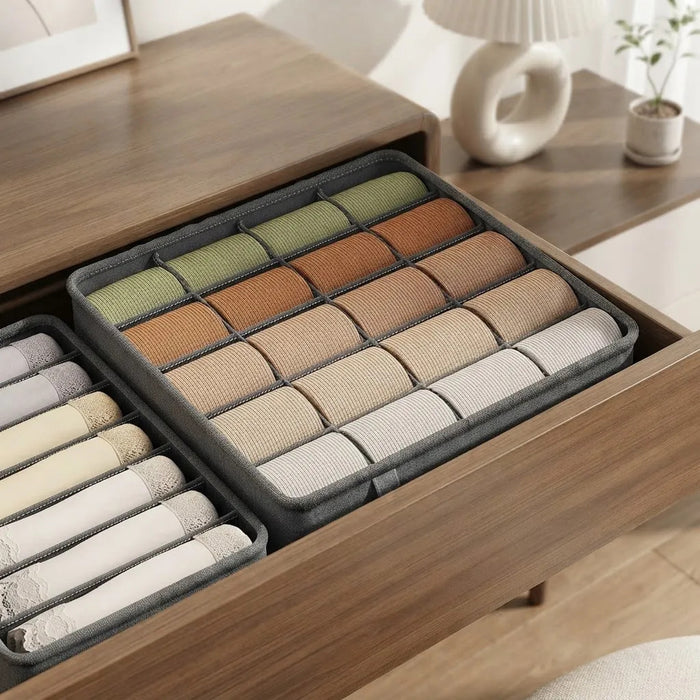 Organizador Plegable Para Cajón,capacidad Para Ropa Interior