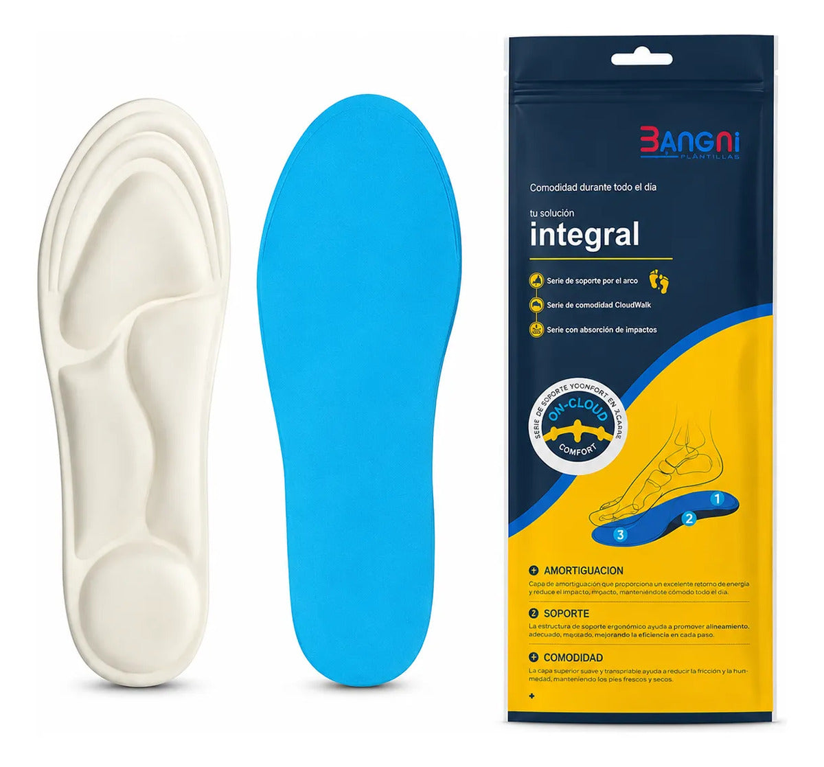 Bangni Plantilla Ortopédica Soporte Para Fascitis Plantar